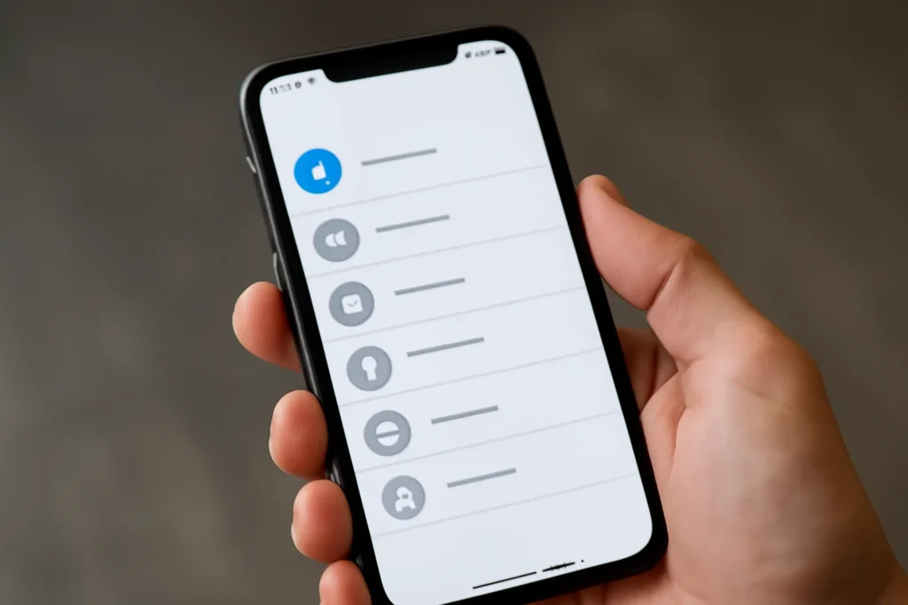 LINEの友達リスト