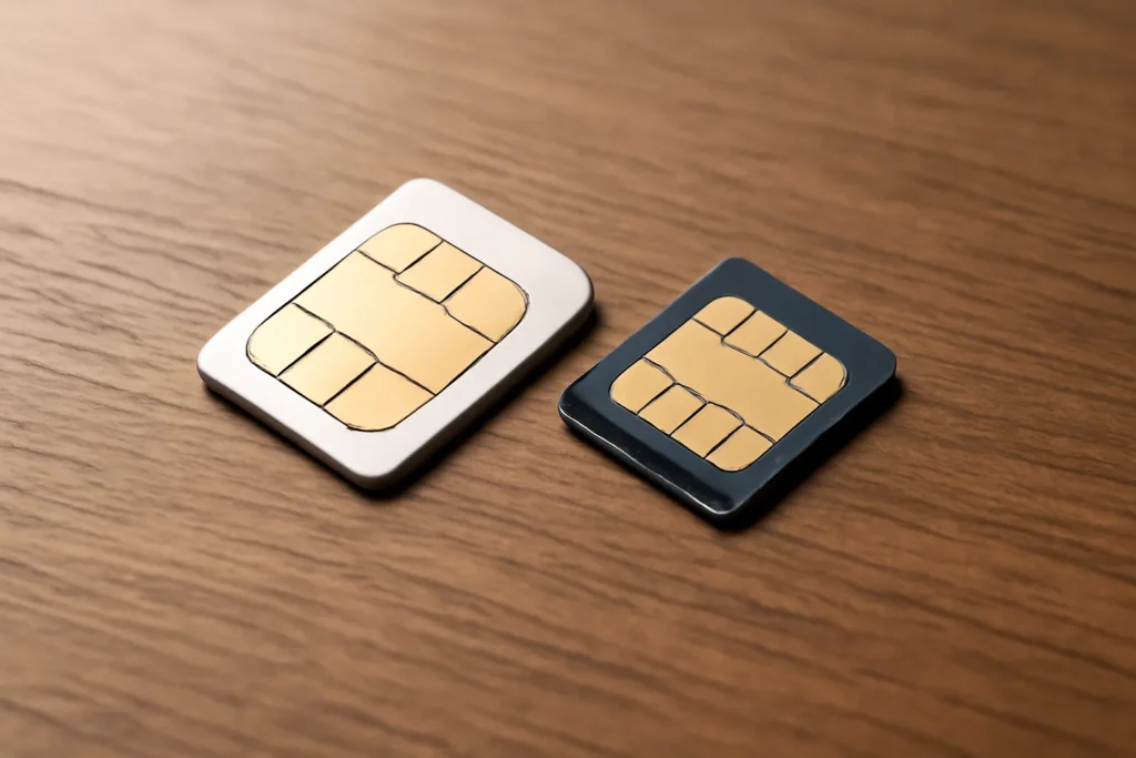 2サイズのSIM