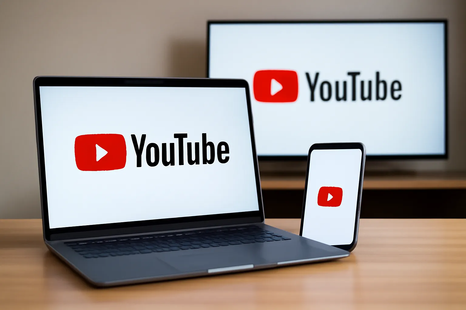 YouTubeの画面