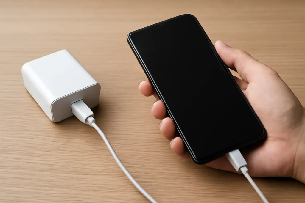 スマホ向けの充電器